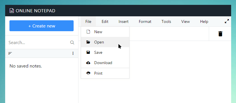 Open text file in Isseo